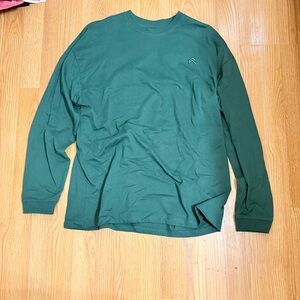Oner Active Men's Dark Green Long Sleeve Crewneck Top